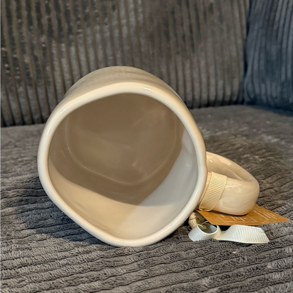 Rae Dunn Cream Iridescent ‘You Are So Loved' Mug - Picture 5 of 6